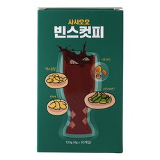 사사오오 빈스컷피 44 / 55 이트레스 커피, 1박스, 30개입, 4g