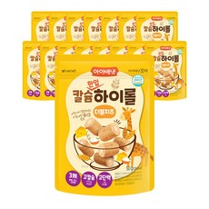 아이배냇 꼬마 칼슘 한입 하이롤, 50g, 16개, 더블치즈