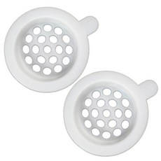 매직캡 욕조 머리카락 거름망 2p, 화이트