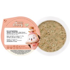 닥터리의 로하스밀 한우 15% 고함량 7-8개월 중기 이유식 200g 대용량 세트 (7팩)