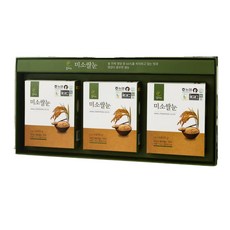 반값 참미소 미소쌀눈스틱 선물세트 3g 30포 3박스 소비기한 2026년 4월까지 볶은 쌀눈 세트 선물용 해썹 인증 현미 배아 1회분씩 개별포장 어르신선물 설날 설선물 쇼핑백