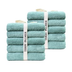 테리파머 컨셉 무형광 호텔 타올 170g 면사, 피스타치오, 10개