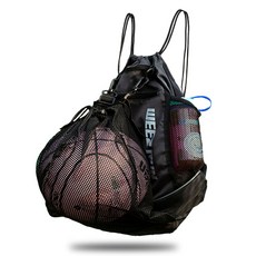 위즈런 스포츠 다용도 가방 축구 농구 배구 헬스 짐백, 블루, 1개