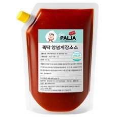 더팔자소스 뚝딱양념게장소스(700g) 무침게장소스 무침게장양념 꽃게양념장 꽃게양념, 1개, 700g