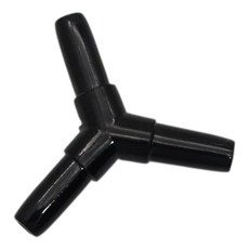 미미네아쿠아 기포기 Y자 에어분배기 블랙 (10개), 1세트