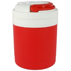 로이첸 미니비 보냉보온통, 레드, 7L, 1개