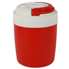 로이첸 미니비 보냉보온통, 레드, 3.3L, 1개