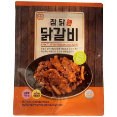 [본사직판]700만개 판매의 전설 강푸드 참닭 춘천 닭갈비 700g 4개