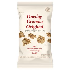 산과들에 원데이 그래놀라 오리지널, 20g, 50개