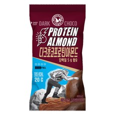산과들에 다크 초콜릿 프로틴 단백질 아몬드 20g 초코볼, 30개