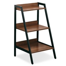포블리스 미니 A 선반, 3단, 블랙x월넛