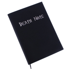 레이지데이즈 데스노트 깃털펜 포함 공책 비밀 책 쓸모없는 쓸데없는 웃긴 신박한 재미있는 선물, 레이지데이즈 데스노트 1세트, 블랙, 1개
