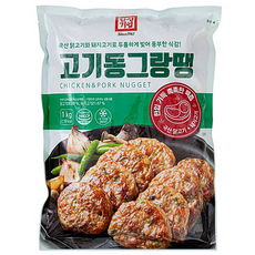 한성기업 고기 동그랑땡, 1개, 1kg