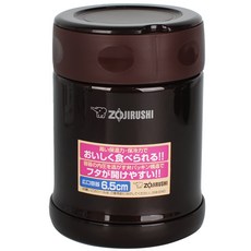 코끼리 조지루시 보온죽통 푸드자 보온밥통 보온도시락 국통 코끼리죽통, SW-EAE35(다크브라운), 350ml