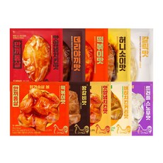 한끼통살 순삭 10팩 세트 (소스통살5 + 닭가슴살볼5), 1개