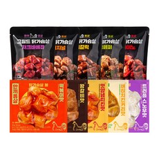 한끼통살 콕콕 10팩 세트 (그릴드5 + 닭가슴살볼5), 1개