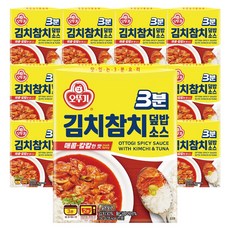 오뚜기 3분 김치참치 덮밥소스, 150g, 12개