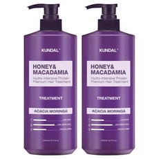 쿤달 허니 앤 마카다미아 헤어 트리트먼트 아카시아모링가향, 1.058L, 1개