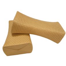 휴토피아 시원한 대나무 베개 여름 통풍 쿨 냉감 목침, 색상:라일라 소형