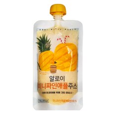 통째로 갈아만든 100% 리얼 파인애플 주스, 8개, 150ml