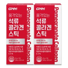 자연의품격 품격있는 석류 콜라겐 젤리 스틱 15p, 300g, 2개