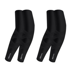 K2 safety 2x핏 쿨토시 자외선차단 팔토시 여름토시, 블랙2p+블랙2p, 1세트