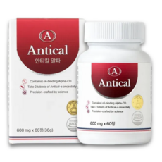 [국내 최초] 안티칼 알파 초강력 알파올라민, 1개, 60정