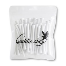 더메이크 높이조절 골프티 나무티 눈금티 골프티꽂이 83mm 69mm, 100개, 화이트