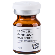 탈모병원 공급원료 그로우셀 G4PRF-300 탈모앰플 MAX, 4개, 4ml