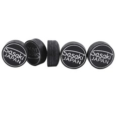 (몽땅컴퍼니 당구재료) 사사키 블랙 R팁 (낱알5개) _ 당구 팁 용품 재료