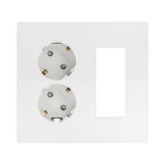 태성전기 제일전기 디노 통합수구 2개용 콘센트2구 좌타입, 1개