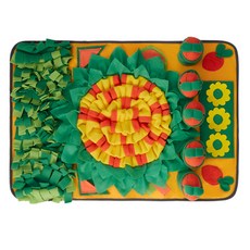 강아지 장난감 당근밭 노즈워크 매트 담요 분리불안, 바다, 1개