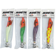 극세외피 한치 이카메탈 누드 야광 4종 SET 80G~120G, 4종 세트, 1개, 80g