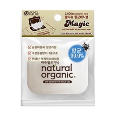 네츄럴오가닉 향균 매직캡 물티슈 미포함, 1개