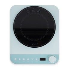 신일 고화력 인덕션 전기레인지 1구(민트) 자가설치 SHL-N4949MT, 프리스탠딩