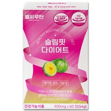 6중복합기능성 다이어트 보조제 식약처인증 가르시니아 뱃살 내장지방 체지방 분해 컷팅제 HCA 비타민, 60정, 1개