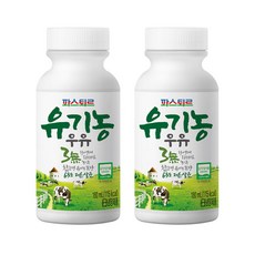 파스퇴르 유기농우유 180ml, 14개