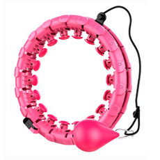 찐군 스마트훌라후프 3세대 벳실 다이어트 24마디 핑크 블루 퍼플, 1개