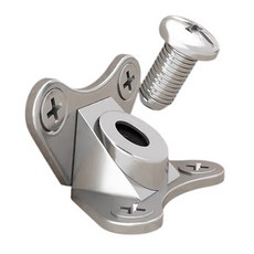 [E-JM04 (1세트 - 10EA)] 에블럼 L자 나비 분리형 꺽쇠 가구 하드웨어 코너철 브라켓 DIY 평철 부속, 10개, E-JM04-D(적색)