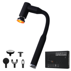 굿이너프 온열 커브 마사지건 마사지해머 갈고리형 나혼자 마사지, GE-CHMG-01