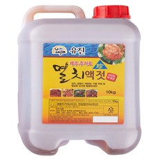 산지명인 100년 전통 윤판례 추자도 멸치액젓, 10L, 1개