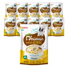 듀먼 강아지 삼계탕 보양식, 80g, 11개
