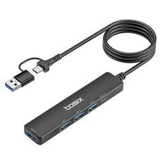 베이식스 USB 3.0 5포트 멀티 허브 1.5미터, 5개