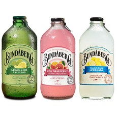 분다버그 레몬라임4 핑크자몽4 레몬4, 12개, 375ml