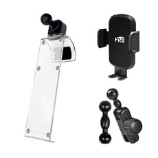 픽스 더 뉴 K5 택시 차량 전용 차량용 핸드폰 거치대 세트(중앙), 투명, 1세트