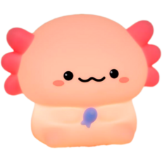 레나에너지 우파루파 실리콘 무드등, 앉은우파루파