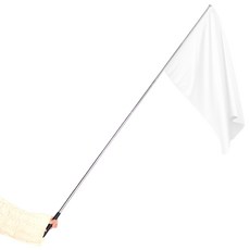 골든트리 접이식 휴대용 7단 안테나 인솔자 가이드 깃대 깃발봉, 1개