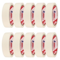 한일 마스킹 테이프 종이테이프 25mm x 20M, 10개