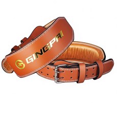 SL테크 리프팅 헬스벨트 리프팅 허리보호대 웨이트 가죽 레더 복대, 3개, 브라운/브라운