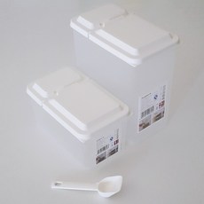 반오픈 가루세제 소분 저장 용기 대형_2kg 잡곡 캐니스터 보관용기, 2. 소형 _1kg